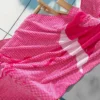 Pink Flamingo Cotton Beach Towel