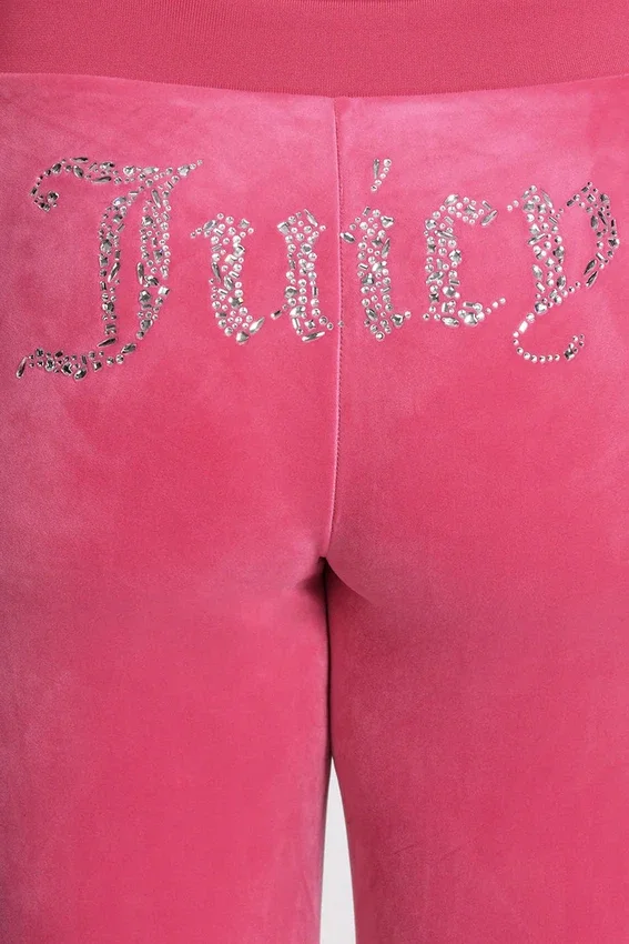 Plus-Size Angel Couture Big Bling Velour Track Pants Plus-Size Angel Couture Big Bling Velour Track Pants