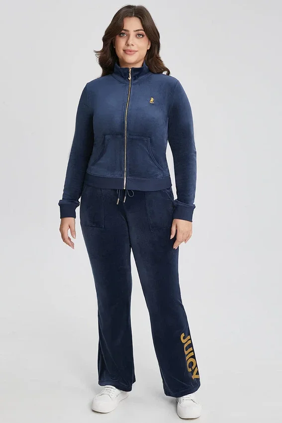 Plus-Size Eat Cake Wear Juicy Mockneck Jacket Plus-Size Eat Cake Wear Juicy Mockneck Jacket