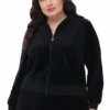 Plus-Size Heritage Cotton Velour Hoodie