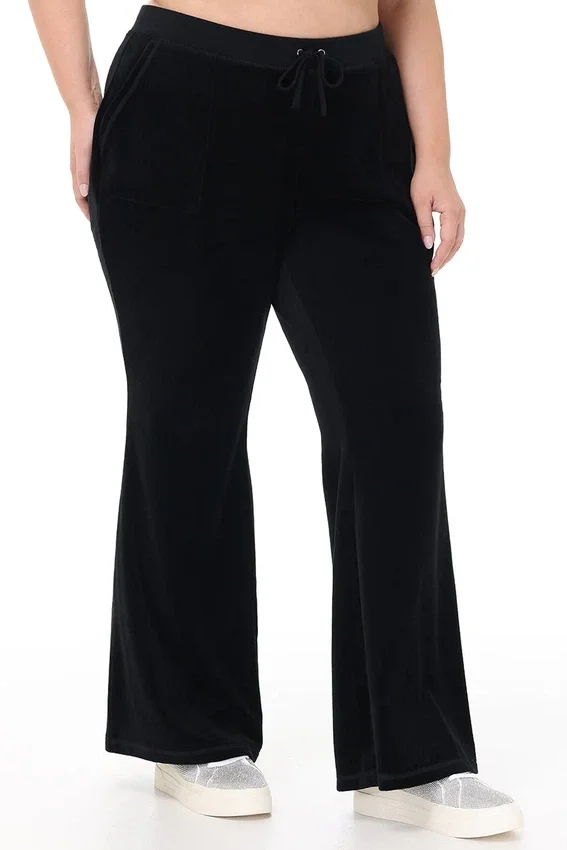Plus-Size Heritage Cotton Velour Track Pants Plus-Size Heritage Cotton Velour Track Pants