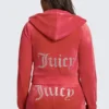 Plus-Size Og Big Bling Velour Hoodie