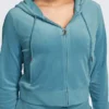 Plus-Size Og Big Bling Velour Hoodie