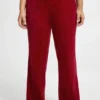 Plus-Size Og Big Bling Velour Track Pants