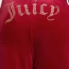 Plus-Size Og Big Bling Velour Track Pants