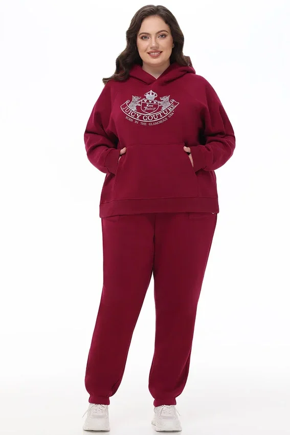 Plus-Size Small Bling Fleece Sweatpants Plus-Size Small Bling Fleece Sweatpants
