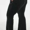 Plus-Size Sweetheart Cotton Velour Track Pants