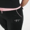 Plus-Size Sweetheart Cotton Velour Track Pants