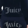 Plus-Size Technicolor Customizable Big Bling Velour Hoodie