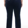 Plus-Size Technicolor Customizable Big Bling Velour Track Pants Plus-Size Technicolor Customizable Big Bling Velour Track Pants