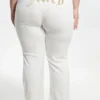 Plus-Size Technicolor Customizable Big Bling Velour Track Pants Plus-Size Technicolor Customizable Big Bling Velour Track Pants