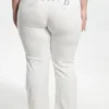 Plus-Size Technicolor Customizable Big Bling Velour Track Pants Plus-Size Technicolor Customizable Big Bling Velour Track Pants