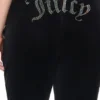 Plus-Size Technicolor Customizable Big Bling Velour Track Pants Plus-Size Technicolor Customizable Big Bling Velour Track Pants