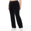 Plus-Size Technicolor Customizable Big Bling Velour Track Pants Plus-Size Technicolor Customizable Big Bling Velour Track Pants