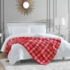Plush Plaid Throw Blanket