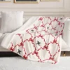 Plush Reversible Sherpa Throw Blanket