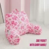 Printed Backrest Pillow