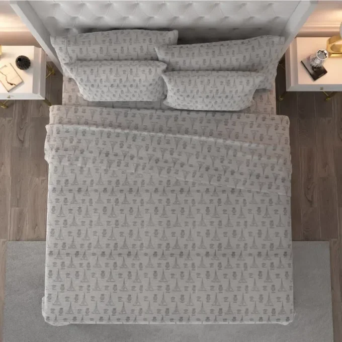 Printed Microfiber Sheet Set Printed Microfiber Sheet Set