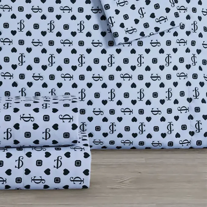 Printed Microfiber Sheet Set Printed Microfiber Sheet Set