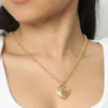 Puffed Heart Pendant Necklace Puffed Heart Pendant Necklace