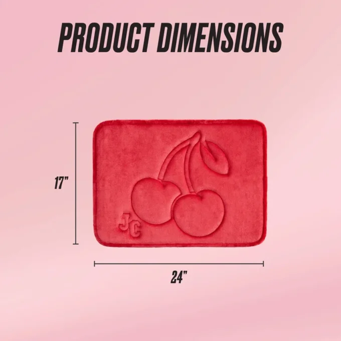 Quilted Memory Foam Bath Mat, 17″ X 24″