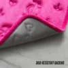 Quilted Memory Foam Bath Mat, 17″ X 24″