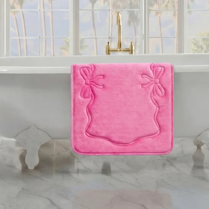 Quilted Memory Foam Bath Mat, 20″ X 32″