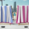Reversible Cabana Cotton Beach Towel