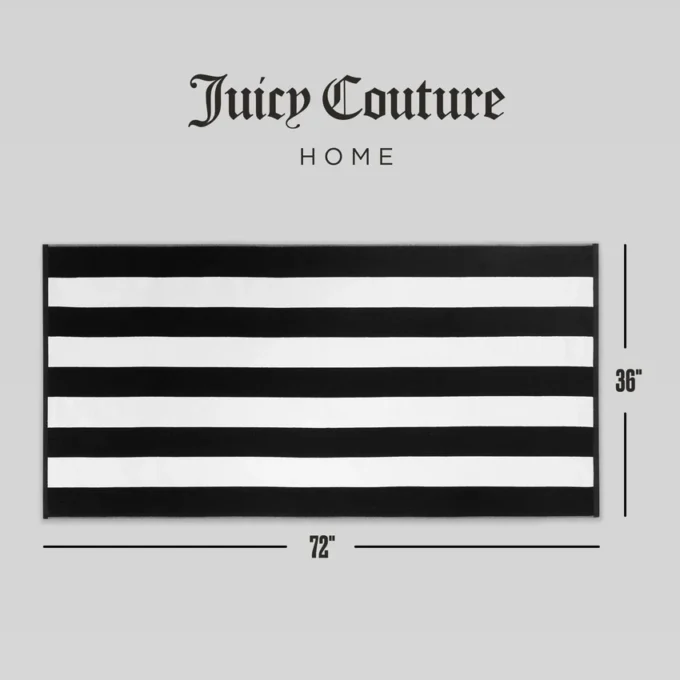 Reversible Cabana Cotton Beach Towel