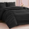 Ribbon Ruched Comforter Set