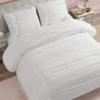 Ribbon Ruched Comforter Set