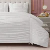 Ribbon Ruched Comforter Set