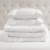 Ribbon Ruched Comforter Set