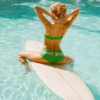 Roxy X Juicy Cheeky Shorty Bikini Bottom