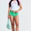 Roxy X Juicy Cheeky Shorty Bikini Bottom