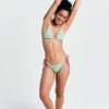 Roxy X Juicy Tanga Tie Side Bikini Bottom