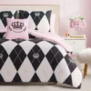 Royal Argyle Reversible Bed in a Bag Bedding Set