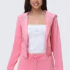 Scottie Big Bling Velour Hoodie