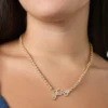 Script Logo Chain Necklace Script Logo Chain Necklace
