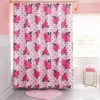 Shower Curtain and Hooks Set
