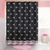Shower Curtain and Hooks Set