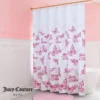 Shower Curtain and Hooks Set