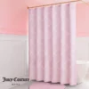 Shower Curtain and Hooks Set