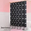 Shower Curtain and Hooks Set
