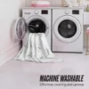 Shower Curtain and Hooks Set