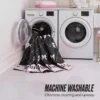 Shower Curtain and Hooks Set