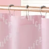 Shower Curtain and Hooks Set