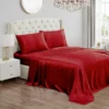 Solid Satin Sheet Set Solid Satin Sheet Set