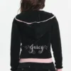 Sweetheart Cotton Velour Hoodie