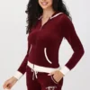Sweetheart Cotton Velour Hoodie